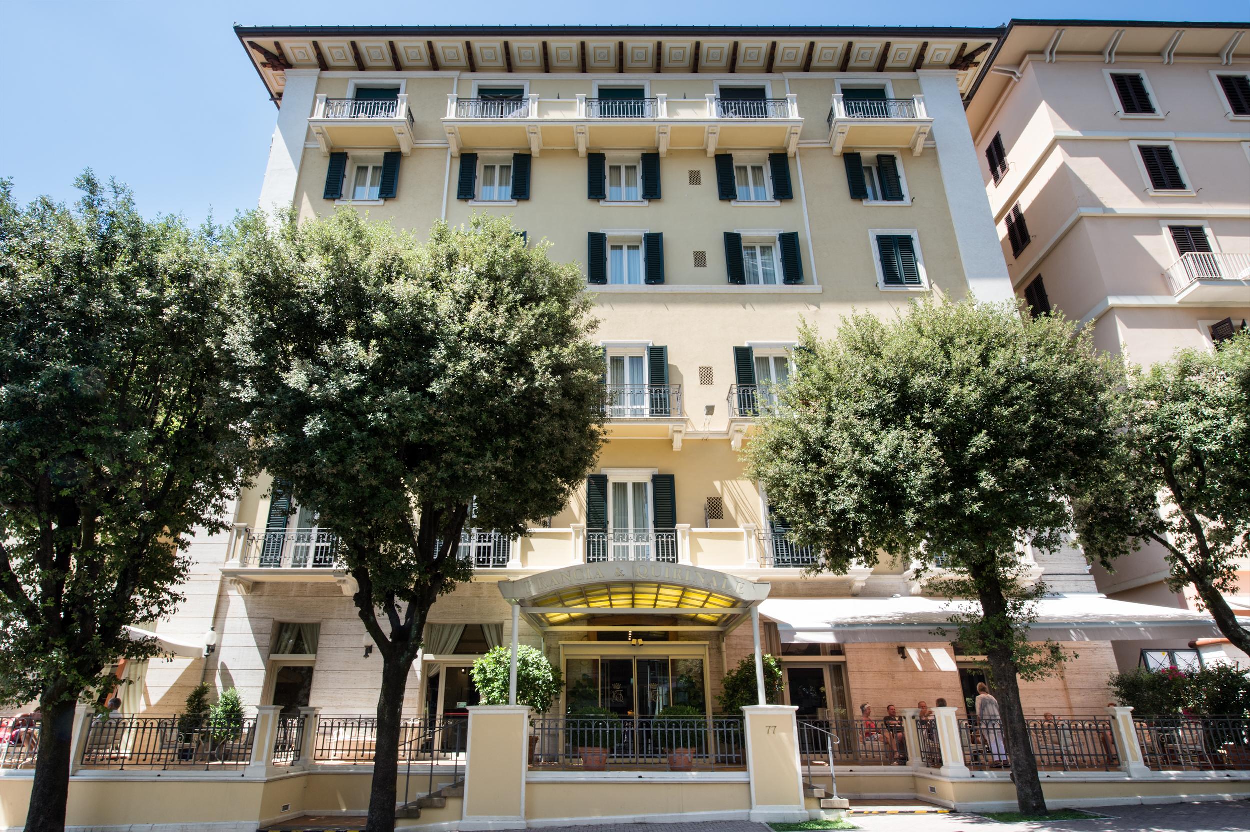 Hotel Francia E Quirinale Монтекатіні-Терме Екстер'єр фото